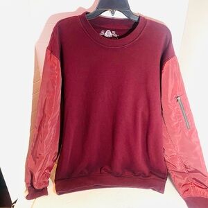 American Rag Men's Burgundy Sweater Sweatshirt Pullover Size  XX Large